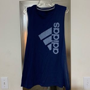 ADIDAS sleeveless workout shirt